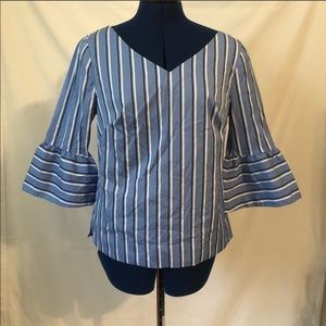 Super cute flare sleeve blouse